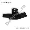 Кронштейн переднего бампера левый BMW X5 G05 (18...) (51117421853 / DEA421853)